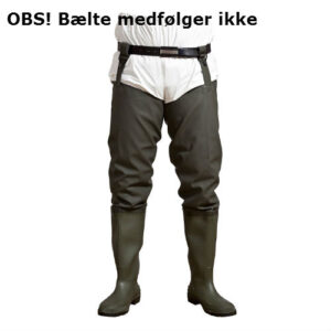 Elka skridtstøvle i PVC/polyester 600 gram. Størrelse 46 Fv. 001 Oliven
