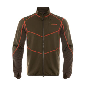 Härkila - Scandinavian Fleece Herre Jakke Medium Grøn / Orange