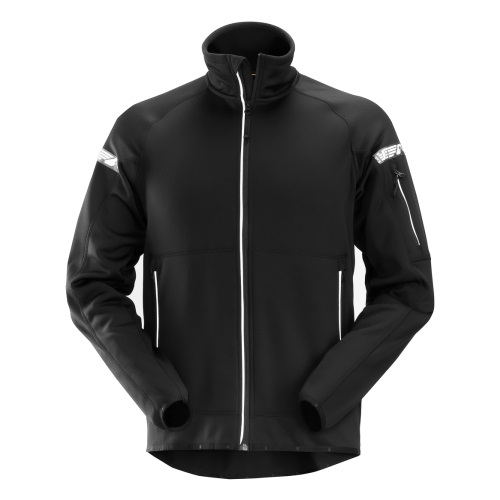 Snickers 8004 AllroundWork 37.5 teknologi fleecejakke sort str. xxxl