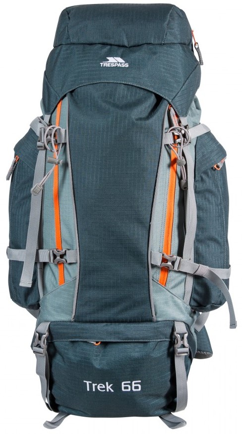 Trespass Trek 66 Liter Rygsæk Grøn 66 Liter