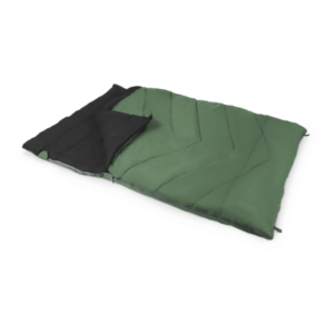 Kampa Vert Dobbelt, rektangulær sovepose (grøn)