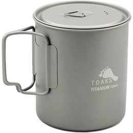 Toaks Titanium 750 ml Pot with Lid