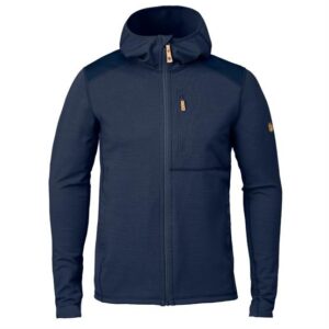 Fjällräven Keb Fleece Hoodie Mens, Storm / Night Sky