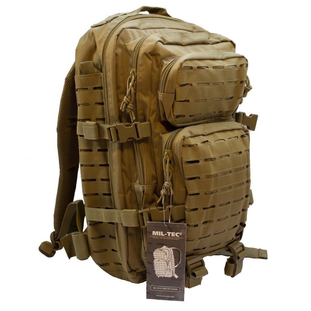 Rygsæk US - Coyote brown - Large - 36 liter