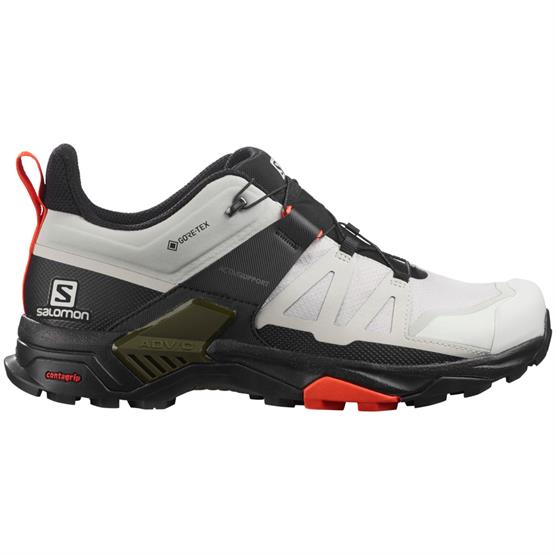 Salomon X Ultra 4 GTX Mens, Lunar Rock / Black