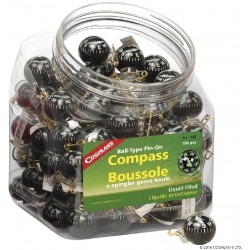 Coghlans Bowl Of Pin-on Compasses 100 Pcs - Kompas
