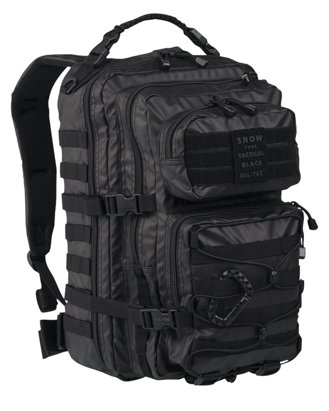 Rygsæk Tactical US Assault Sort - Large - 36 liter - Molle system