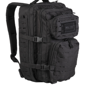 Rygsæk US Assault - Large - 36 liter - Laser Cut Molle system - Sort