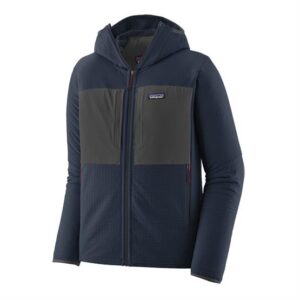 Patagonia Mens R2 TechFace Hoody, New Navy