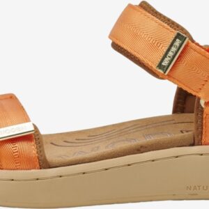 Woden - Line damesandal (Orange) - 37